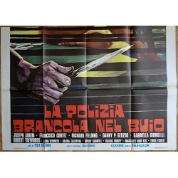 The Police Are Blundering In the Dark (La polizia brancola nel buio) Italian movie poster - illustraction Gallery