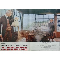 My Name Is Nobody (il mio nome e nessuno) Italian fotobusta movie poster  - illustraction Gallery