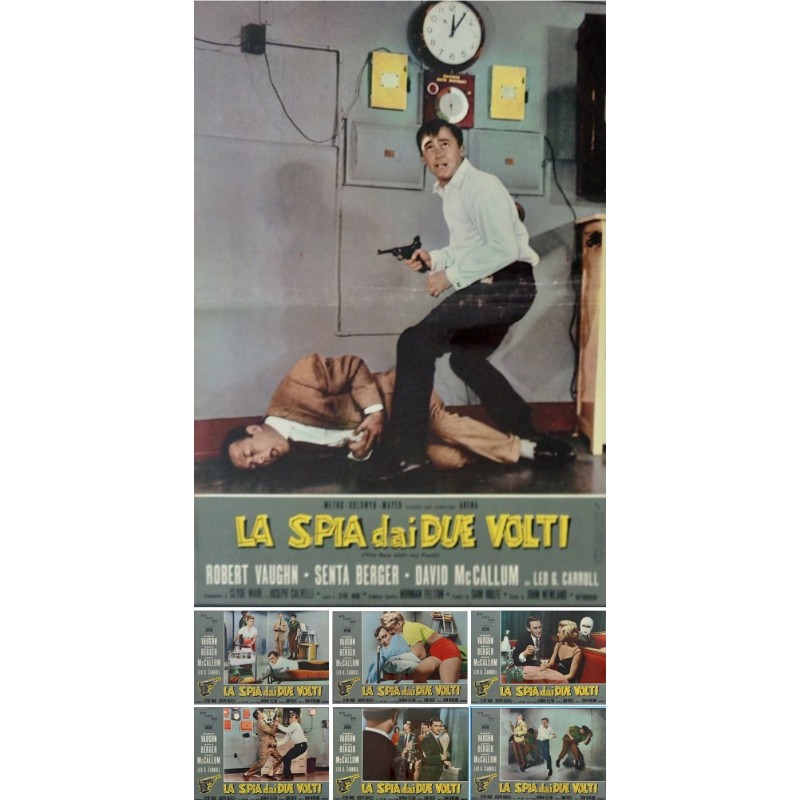 Man From UNCLE: The Spy With My Face (Fotobusta set of 7)