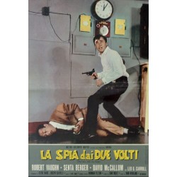 Man From UNCLE: The Spy With My Face Italian fotobusta movie poster set - illustraction Gallery
