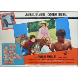 La sirene du Mississippi (Mississippi Mermaid) Italian fotobusta movie poster set - illustraction Gallery