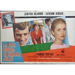 La sirene du Mississippi (Mississippi Mermaid) Italian fotobusta movie poster set - illustraction Gallery