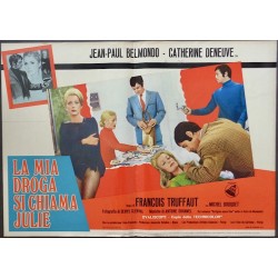 La sirene du Mississippi (Mississippi Mermaid) Italian fotobusta movie poster set - illustraction Gallery