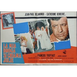 La sirene du Mississippi (Mississippi Mermaid) Italian fotobusta movie poster set - illustraction Gallery