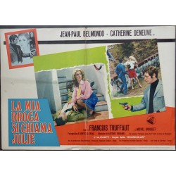 La sirene du Mississippi (Mississippi Mermaid) Italian fotobusta movie poster set - illustraction Gallery