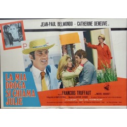 La sirene du Mississippi (Mississippi Mermaid) Italian fotobusta movie poster set - illustraction Gallery