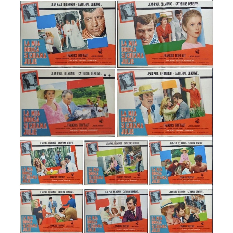 Mississippi Mermaid - La sirene du Mississippi (Fotobusta set of 10)