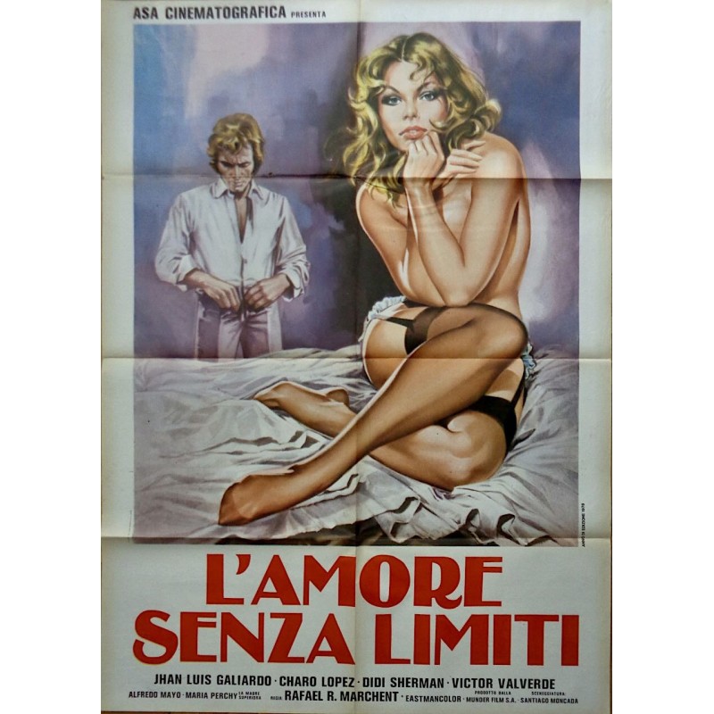 The Limit Of Love (El limite de amor) Italian movie poster - illustraction Gallery