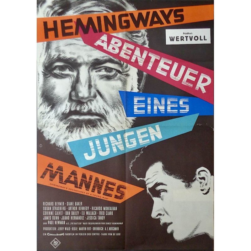 Hemingway's Adventures Of A Young Man (German style B)