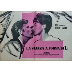 The L-Shaped Room Italian fotobusta movie poster set - illustraction Gallery