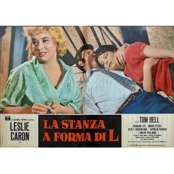 The L-Shaped Room Italian fotobusta movie poster set - illustraction Gallery