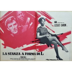 The L-Shaped Room Italian fotobusta movie poster set - illustraction Gallery