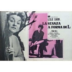 The L-Shaped Room Italian fotobusta movie poster set - illustraction Gallery