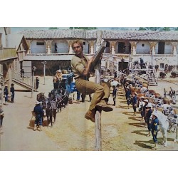 A Genius Two Friends And A Dupe (Un genio, due compari, un pollo) Italian fotobusta movie poster set - illustraction Gallery