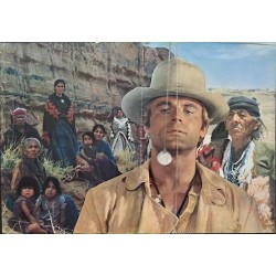 A Genius Two Friends And A Dupe (Un genio, due compari, un pollo) Italian fotobusta movie poster set - illustraction Gallery