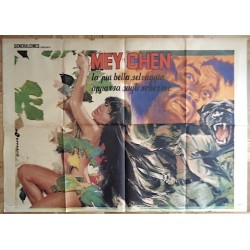 Luana (la figlia della foreste vergine) Italian movie poster - illustraction Gallery