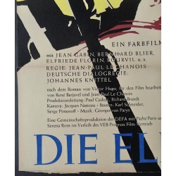 Les miserables East German movie poster - illustraction Gallery