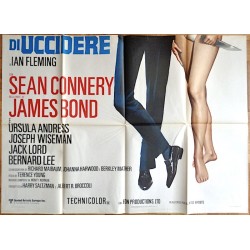 Dr. No Italian movie poster - illustraction Gallery