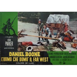 Daniel Boone: Frontier Trail Rider Italian fotobusta movie poster set - illustraction Gallery
