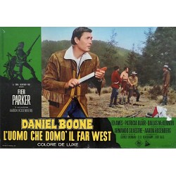Daniel Boone: Frontier Trail Rider Italian fotobusta movie poster set - illustraction Gallery