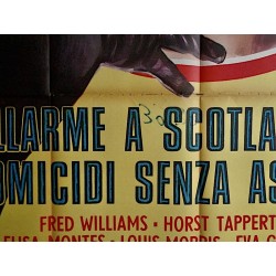 The Avenger (Der Todesracher von Soho) Italian movie poster - illustraction Gallery