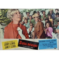 3 on A Couch Italian fotobusta movie poster - illustraction Gallery