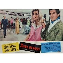 3 on A Couch Italian fotobusta movie poster - illustraction Gallery