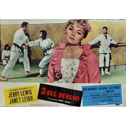 3 on A Couch Italian fotobusta movie poster - illustraction Gallery