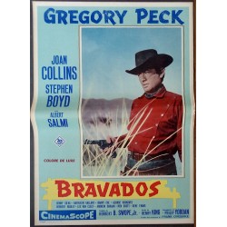 The Bravados Italian fotobusta movie poster set - illustraction Gallery