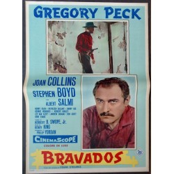 The Bravados Italian fotobusta movie poster set - illustraction Gallery