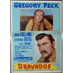 The Bravados Italian fotobusta movie poster set - illustraction Gallery