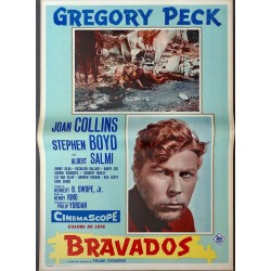 The Bravados Italian fotobusta movie poster set - illustraction Gallery