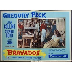 The Bravados Italian fotobusta movie poster set - illustraction Gallery