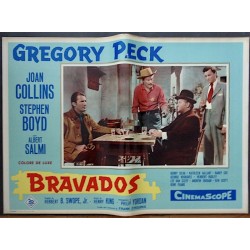 The Bravados Italian fotobusta movie poster set - illustraction Gallery