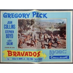 The Bravados Italian fotobusta movie poster set - illustraction Gallery
