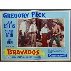 The Bravados Italian fotobusta movie poster set - illustraction Gallery