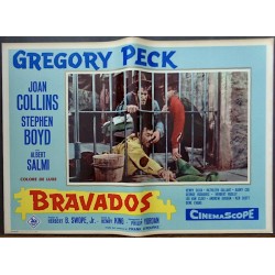 The Bravados Italian fotobusta movie poster set - illustraction Gallery