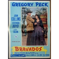 The Bravados Italian fotobusta movie poster set - illustraction Gallery