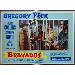 The Bravados Italian fotobusta movie poster set - illustraction Gallery