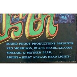 Van Morrison 1969 San Francisco concert poster - illustraction Gallery