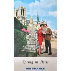 Air France Springtime In Paris (1962 style C)