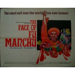 Face Of Fu Manchu (half sheet)