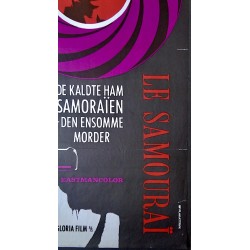 Le samourai (The Godson) Danish movie poster - illustraction Gallery