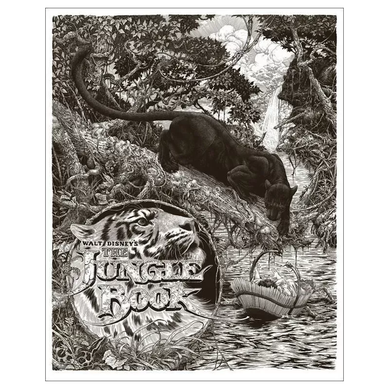 The Jungle Book limited edition Mondo print by Brian Holt - illustraction Gallery
