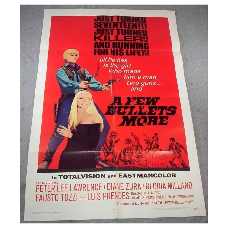 A Few Bullets More one sheet movie poster - illustraction Gallery