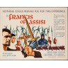 Francis Of Assisi half sheet movie poster - illustraction Gallery