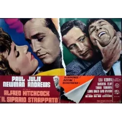 The Torn Curtain Italian fotobusta movie poster set - illustraction Gallery