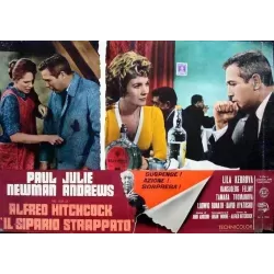 The Torn Curtain Italian fotobusta movie poster set - illustraction Gallery