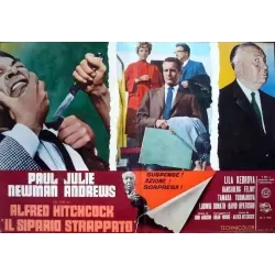 The Torn Curtain Italian fotobusta movie poster set - illustraction Gallery