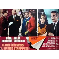 The Torn Curtain Italian fotobusta movie poster set - illustraction Gallery